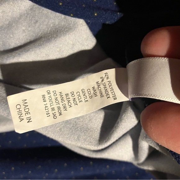 Lularoe Womens Navy Blue Leggings - Picture 4 of 4